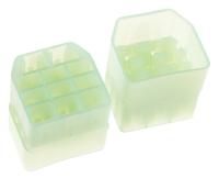 151326-1 TE Connectivity, AMP FASTIN-FASTON 11 Way Nylon 66 Crimp Terminal Housing, 6.35mm Tab Size, Natural