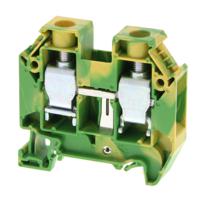 xw5g-s16-11-1 Omron DIN Rail Terminal Block, 17.5A, 6 AWG Wire, Push In Termination