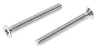 914-1804 RS PRO Pozidriv M5 Countersunk A2 304 Stainless Steel Machine Screws DIN 965Z x 40.0mm