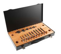 300-7492 RS PRO 14-Piece HSS Thread Tap & Die Set, 1/4 in UNF - 1/2 in UNF Taps, 1/4 in UNF - 1/2 in UNF Dies