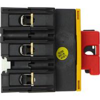 045845-p3-63ivs-rt Eaton 3 Pole Panel Mount Isolator Switch - 63A Maximum Current, 30kW Power Rating, IP30 (Front)