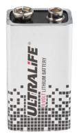 39170005 Ultralife Lithium Manganese Dioxide 9V Battery PP3