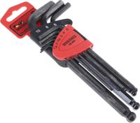 1499mm Teng Tools 9 piece L Shape Metric Hex Key Set, 1.5 → 10mm