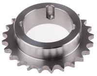 183-956 RS PRO 25 Tooth Taper Bush Sprocket 08B-1 Chain Type