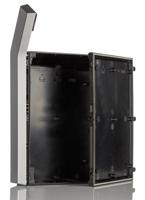 270413010 Rose Norvent Series Black, Silver, ABS Handheld Enclosure, Display Window, IP65, 166 x 274 x 50mm