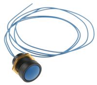 49-59116 ITW Switches 49-59 Series Push Button Switch, Momentary, Panel Mount, 16mm Cutout, SPST, Clear LED, 250V ac, IP67