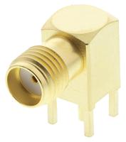 j01151a0191 Telegartner, Jack PCB Mount SMA Connector, 50Ω, Solder Termination, Right Angle Body