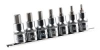 262-0325 RS PRO 7-Piece Metric 1/2 in Bit Socket Set , Hex Bit