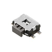 evqpua02k Panasonic Black Push Plate Tactile Switch, SPST 50 mA Surface Mount