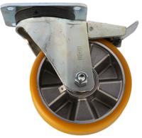 3677itp160p63 Tente Braked Swivel Castor Wheel, 600kg Capacity, 160mm Wheel