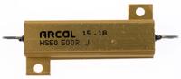 hs50-500r-j Arcol, 500Ω 50W Wire Wound Chassis Mount Resistor HS50 500R J ±5%