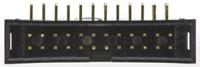 t821124a1r100ceu Amphenol Communications Solutions T821 Series Right Angle Through Hole PCB Header, 24 Contact(s), 2.54 mm Pitch, 2 Row,