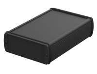 84046150hmt1-abph-1040-0150 Bopla Alubos (Set) Series Black Aluminium General Purpose Enclosure, IP65, Black Lid, 108 x 42 x 150mm