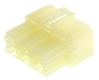 171897-1 TE Connectivity, FASTON .250 6 Way Nylon Crimp Terminal Housing, Natural