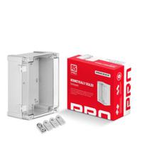 206-9105 RS PRO Light Grey Polycarbonate Enclosure, IP65, 191.3 x 240 x 105.7mm