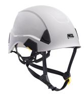 a020aa00 Petzl STRATO White Safety Helmet with Chin Strap, Adjustable