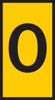 561-01154-wic1-o-pa66-ye HellermannTyton WIC Snap On Cable Markers, Yellow, Pre-printed "O", 2 → 2.8mm Cable, for Cables and Wires,