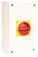 kg80t204gba490kl1v Kraus & Naimer 4P Pole Isolator Switch - 80A Maximum Current, 22kW Power Rating, IP66, IP67