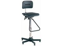 88601007 Bott Black Plastic Drafting Chair, 120kg Weight Capacity