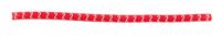 901-10346 HellermannTyton Helagrip Slide On Cable Markers, White on Red, Pre-printed "2", 1 → 3mm Cable, for Cables &