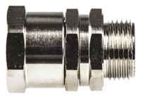 7tca296040r0127-spb20m20b Adaptaflex Swivel, Conduit Fitting, 20mm Nominal Size, M20, Brass, Silver IP54 rating