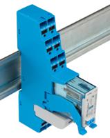 4cp290120050spa Finder 4C Series Interface Relay Module, DIN Rail Mount, 12V dc Coil, DPDT-2C/0, 2-Pole, 8A Load