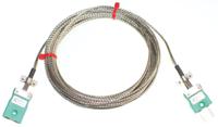 779-9671 RS PRO Type K Thermocouple Cable/Wire Extension Lead, 5m, Unscreened, Glass Fibre Insulation, +350°C Max, 7/0.2mm
