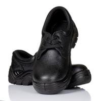 r102-05 RS PRO Unisex Black Steel Toe Capped Safety Shoes, UK 5, EU 38