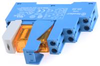 485280240060spa Finder 48 Series Interface Relay, DIN Rail Mount, 24V ac Coil, DPDT, 2-Pole, 8A Load