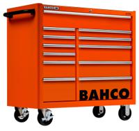 1475kxl12 Bahco 12 Drawer Solid Steel Wheeled Tool Trolley