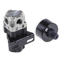 arx20-f02bg SMC G 1/4 Pneumatic Regulator - 0.05MPa to 0.85MPa, 1/4in, 2MPa max. input