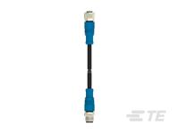 t4162113005-005 TE Connectivity Male/Female 5 way M12 to 5 way M12 Sensor Actuator Cable, 5000 mm