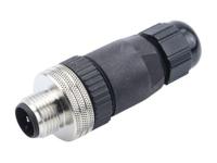 1200710045 Brad from Molex Circular Connector, 5 Contacts, Cable, M12 Connector, Plug, Male, IP68, Micro-Change Series