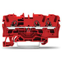 2004-1303 WAGO  TOPJOB S Series Red, 4mm², 1-Level, Push In Termination, ATEX, CSA, IECEx