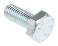 527-577 RS PRO Bright Zinc Plated Steel, Hex Bolt, M10 x 25mm