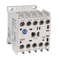 100-k09kn10 Allen Bradley 100-K09KN10 104-K Reversing Miniature Contactor Contactor, 400 V ac Coil, 3-Pole, 9 A, 4 kW, 1NO