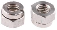 665-5615 RS PRO, Plain Lock Nut, M8