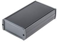 tekal-2229 Teko Tekal Series Black Aluminium Enclosure, Grey Lid, 145 x 85.8 x 36.9mm
