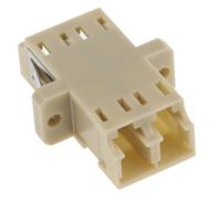 536-7623 RS PRO LC to LC Multimode Duplex Fibre Optic Adapter, 0.1dB Insertion Loss
