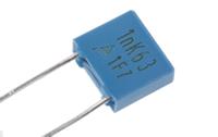 b32529c0102k189 EPCOS B32529 Polyester Film Capacitor, 40 V ac, 63 V dc, ±10%, 1nF, Through Hole