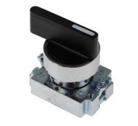 205-2377 RS PRO 3 Position Selector Switch Head, 22mm Cutout, Black Handle