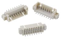 653104124022 Wurth Elektronik WR-WTB Series Straight Surface PCB Header, 4 Contact(s), 1.25 mm Pitch, 1 Row, Shrouded