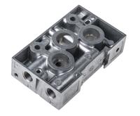 naw-14-01-vdma Festo NAW series 2 station G 1/4 Sub Base for use with Solenoid Valves, VSPA Pneumatic Valves, 161102