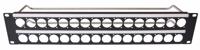 218-8296 RS PRO Black Steel Rack Panel, 2U, Ventilated