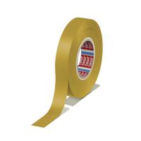 04163-00202-92 Tesa 4163 Yellow Soft PVC Electrical Insulation Tape, 15mm x 33m