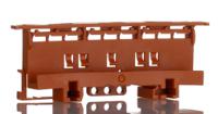 221-510 WAGO 221 Series Mounting Carrier for Use with 221 Series Splicing Connectors (6 mm²)