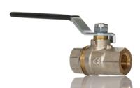 602112128 Norgren Nickel Plated Brass Full Bore, 2 Way, Ball Valve, Threaded, Rp 1/4in, -0.4 → 40bar Operating Pressure