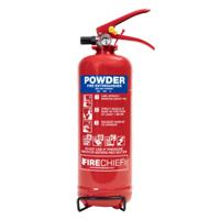 336-764 RS PRO 2kg Dry Powder Fire Extinguisher for Multipurpose Work (A, B, C)
