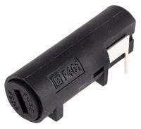 fx0461 Bulgin 10A PCB Mount Fuse Holder for 5 x 20mm Fuse, 1P, 250V ac