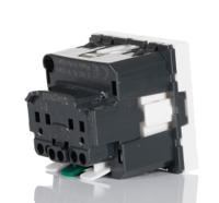 1450730000 Weidmuller White 1 Gang Plug Socket, 2+E Poles, 16A, Type F - German Schuko, Indoor Use